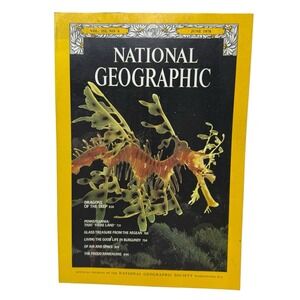 June 1978 National Geographic. DRAGONS of the DEEP.  Vol. 153, No. 6 Air & Space